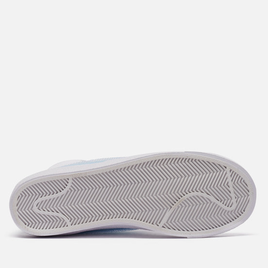 Женские кроссовки Nike Blazer Mid 77 White/Glacier Blue/Metallic Platinum