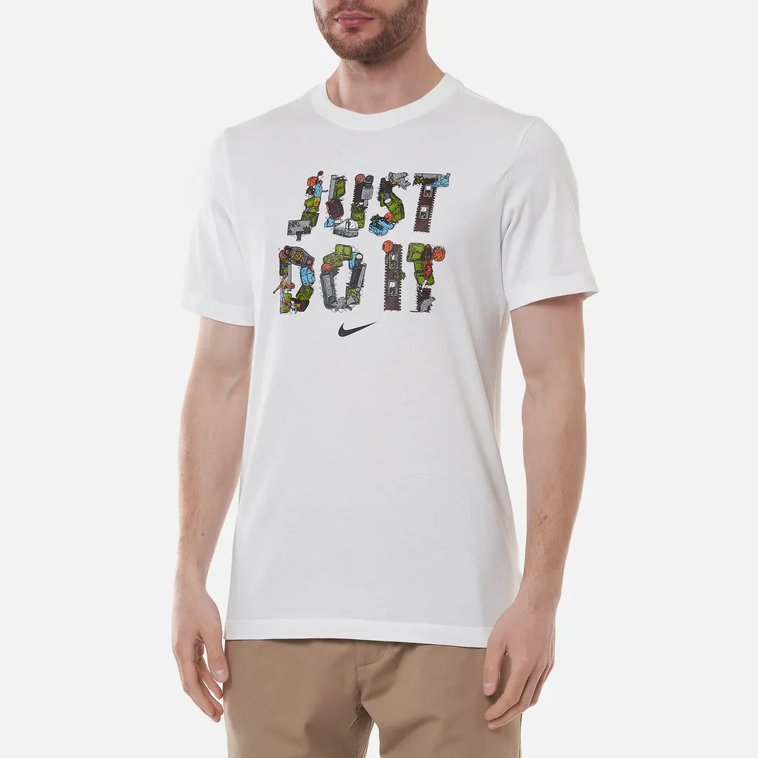 Nike Мужская футболка Just Do It Basketball