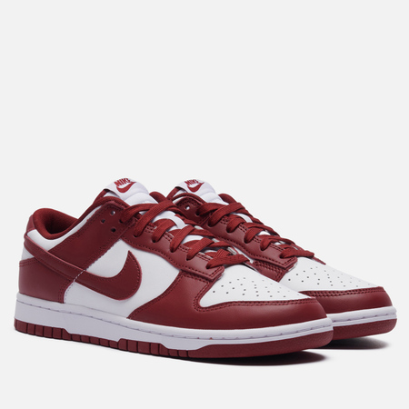 Мужские кроссовки Nike Dunk Low Retro, цвет красный, размер 46 EU