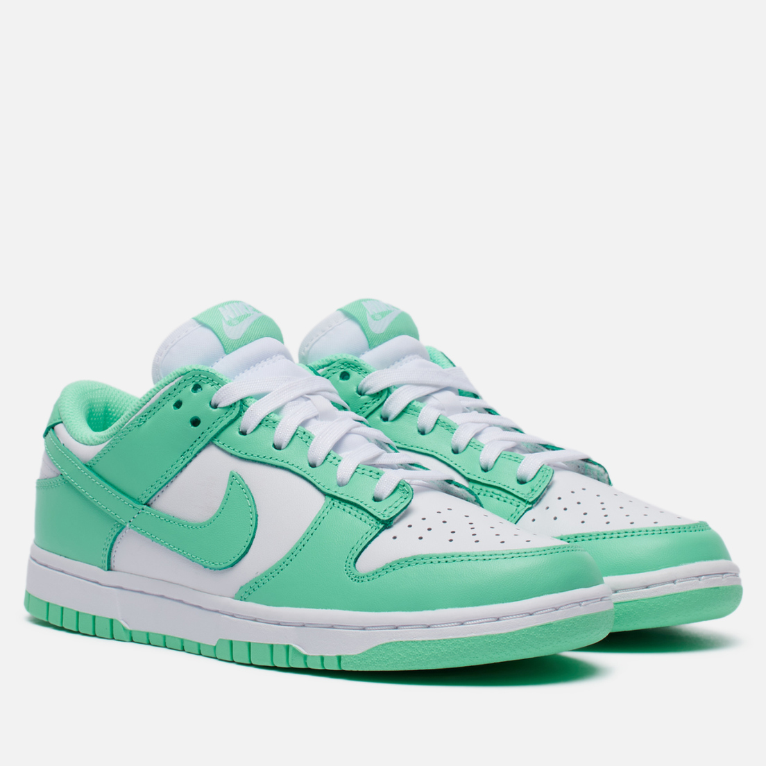 Nike Женские кроссовки Dunk Low Green Glow