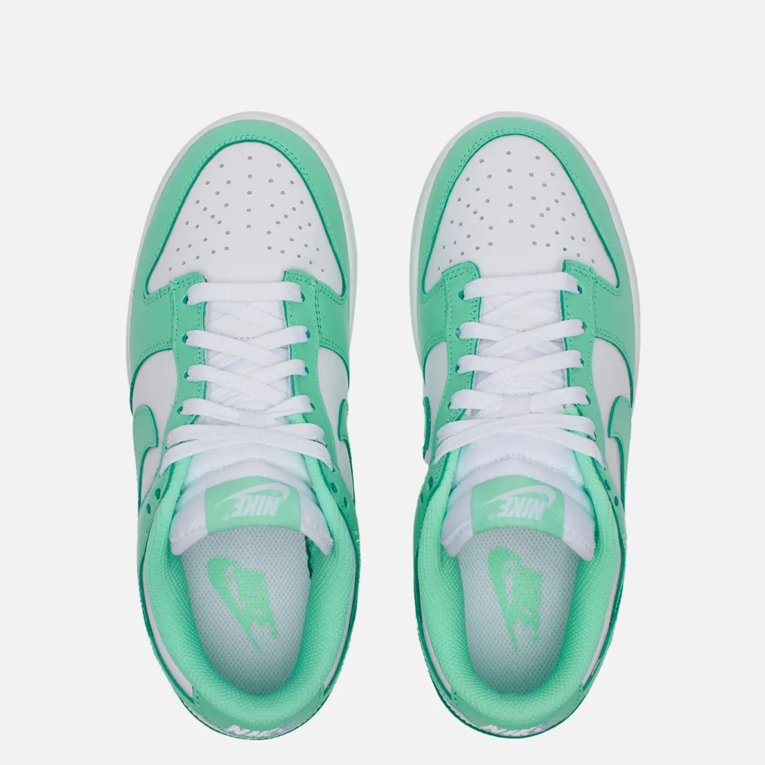 Nike Женские кроссовки Dunk Low Green Glow