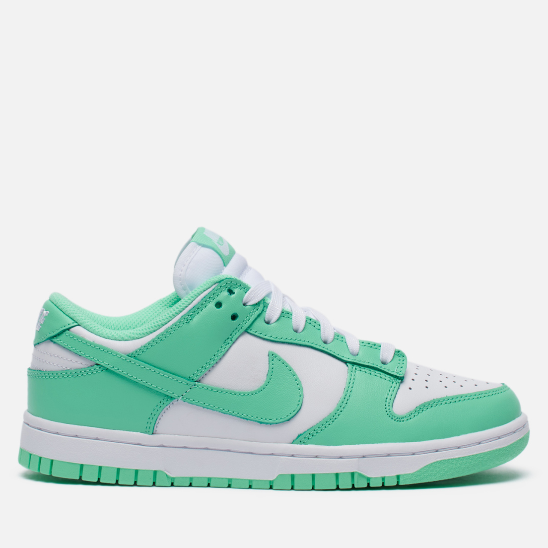 Nike Женские кроссовки Dunk Low Green Glow