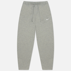 Женские брюки Nike Essentials Collection Fleece Curve Dark Grey Heather/White