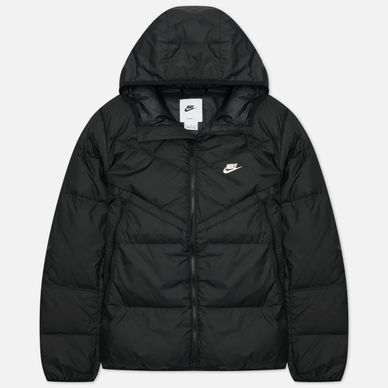 Мужской пуховик Nike Storm-Fit Windrunner Black/Black/Black/Sail