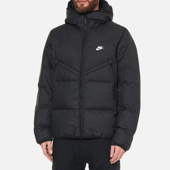 Мужской пуховик Nike Storm-Fit Windrunner Black/Black/Black/Sail
