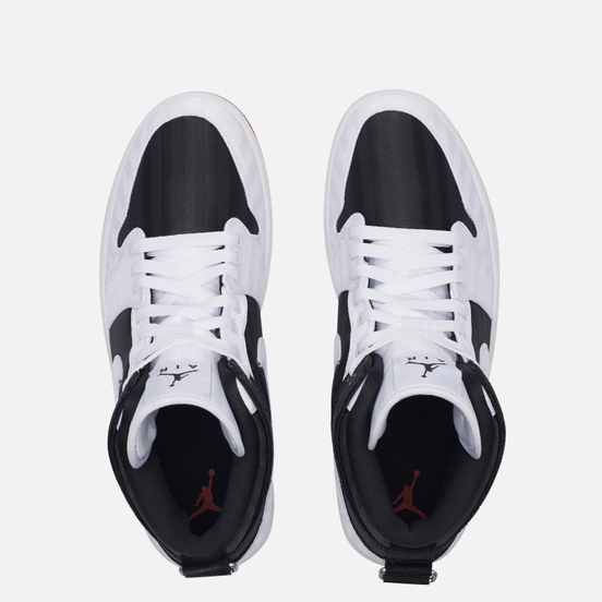 Женские кроссовки Jordan Wmns Air Jordan 1 Mid SE Utility Black/White/Gym Red