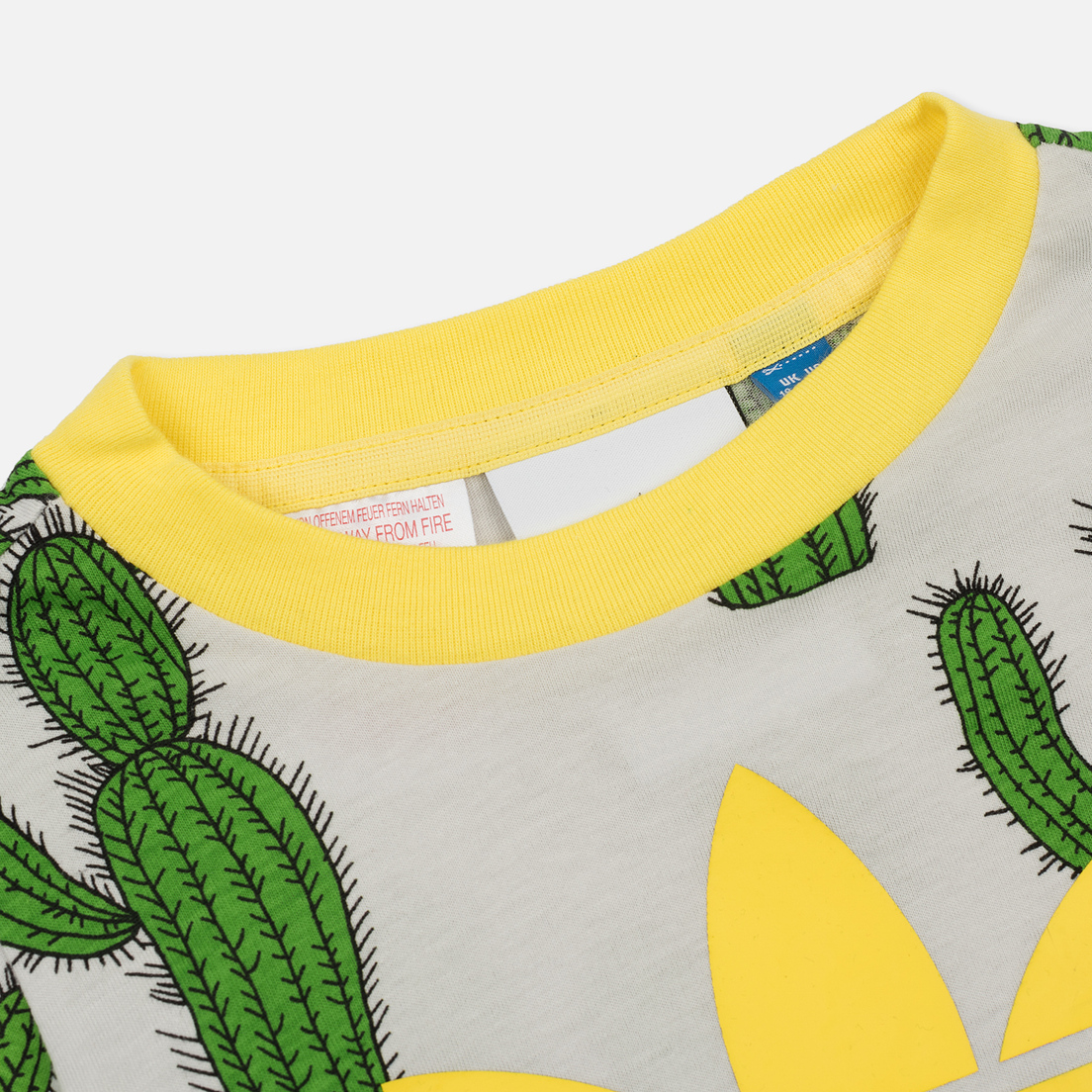 adidas Originals Детская футболка x Mini Rodini Allover Cactus Print