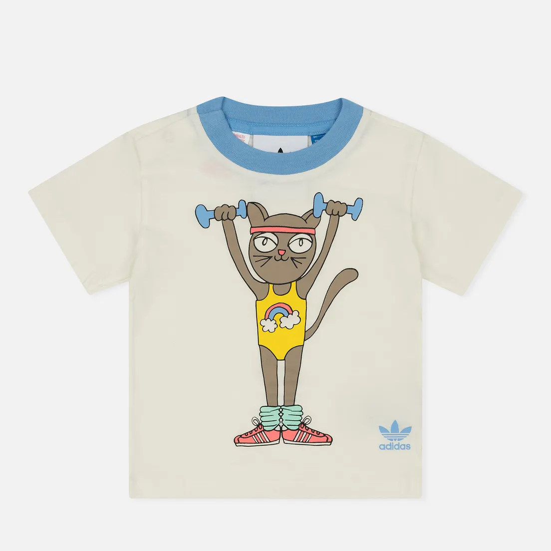 adidas Originals Детская футболка x Mini Rodini Print