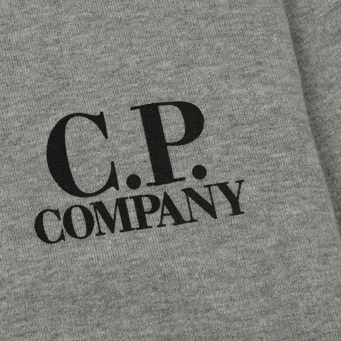 C.P. Company U16 Детская толстовка Cotton Fleece Goggle Small Logo Full Zip