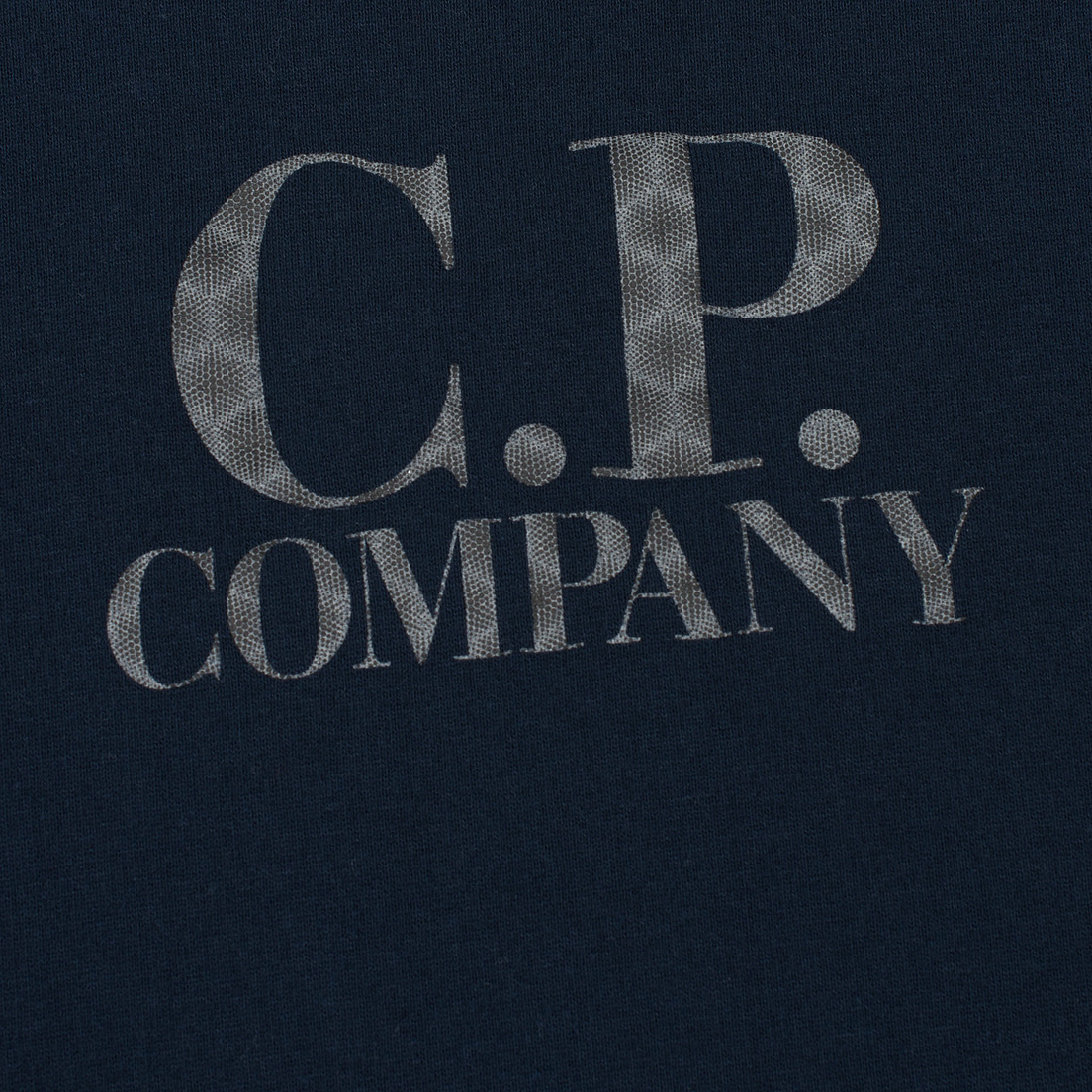 C.P. Company U16 Детская толстовка Cotton Fleece Lens Crew Neck Reflective Logo