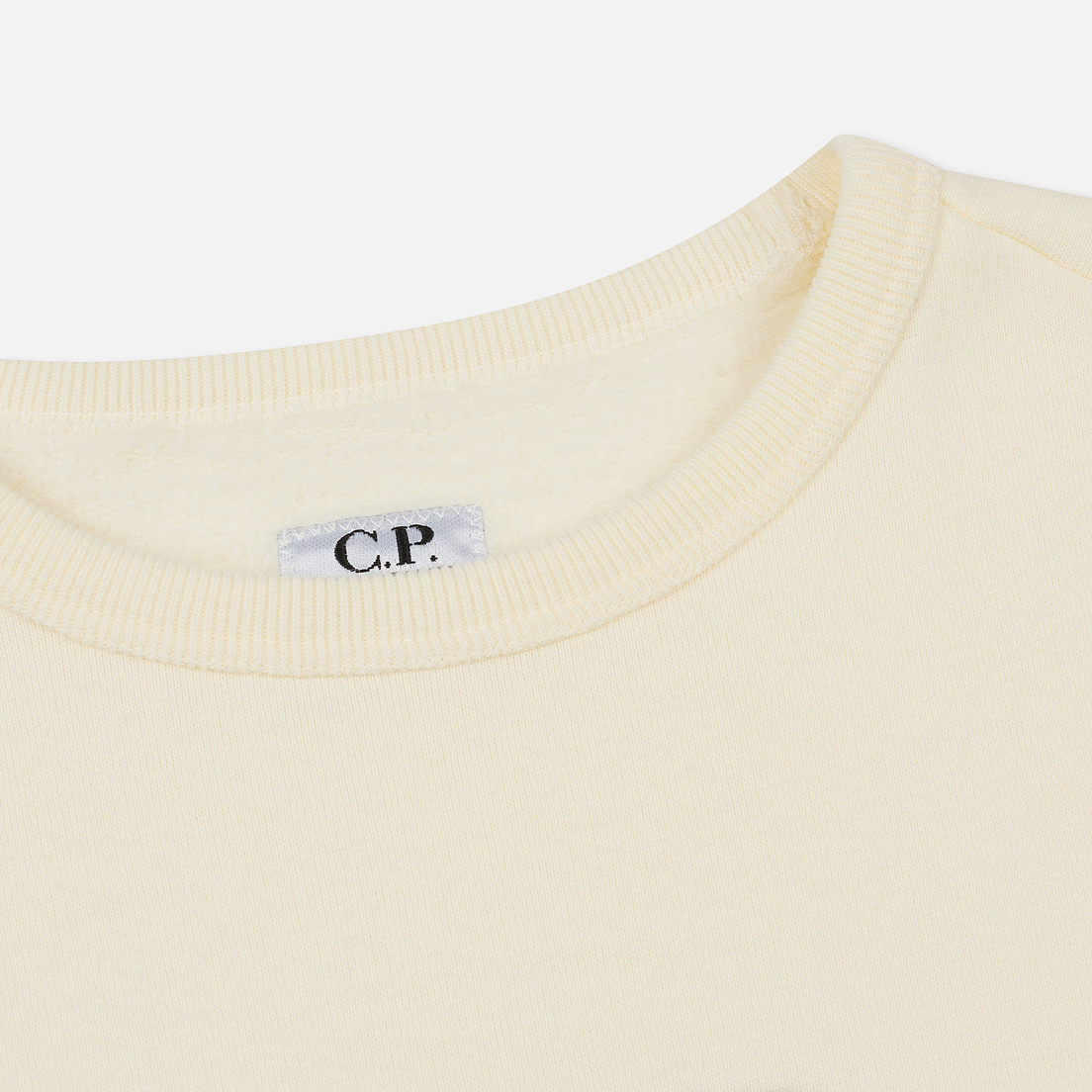 C.P. Company U16 Детская толстовка Cotton Fleece Lens Logo Crew