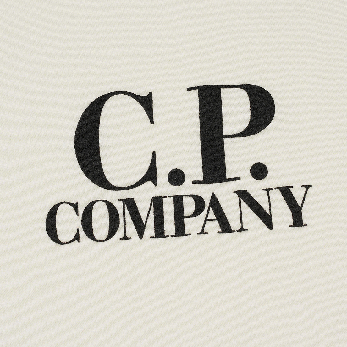C.P. Company U16 Детская толстовка Crew Neck Fleece Front Logo Lens