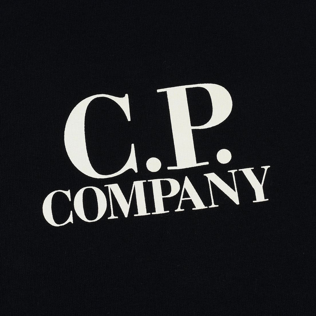 C.P. Company U16 Детская толстовка Crew Neck Fleece Front Logo Lens