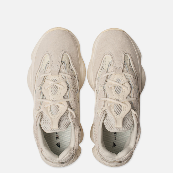Детские кроссовки adidas Originals YEEZY 500 Kids Bone White/Bone White/Bone White