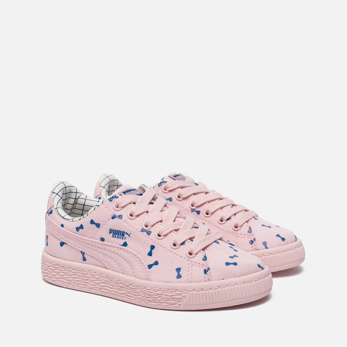 Puma Детские кроссовки x tinycottons Basket Canvas PS