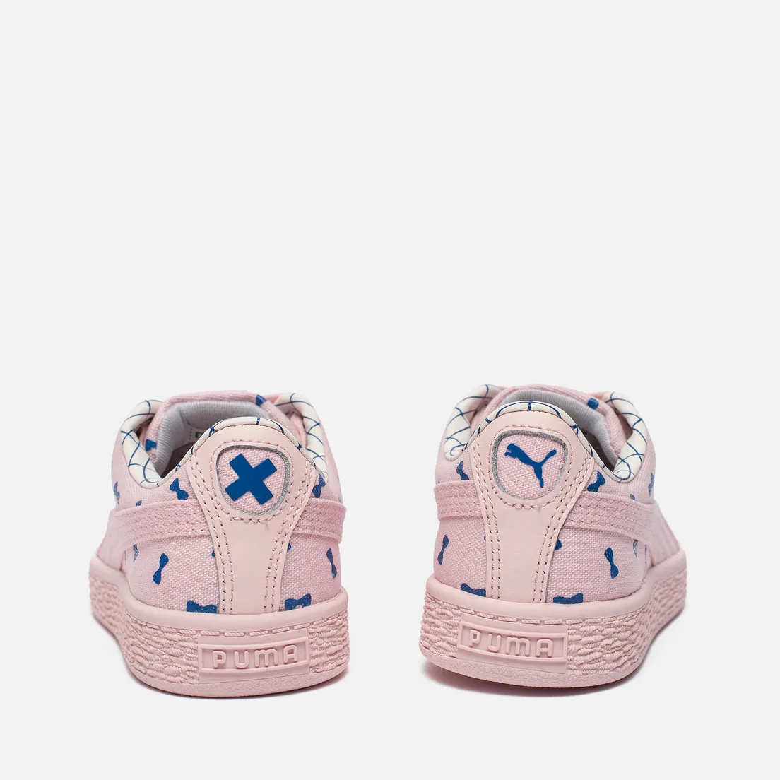 Puma Детские кроссовки x tinycottons Basket Canvas PS
