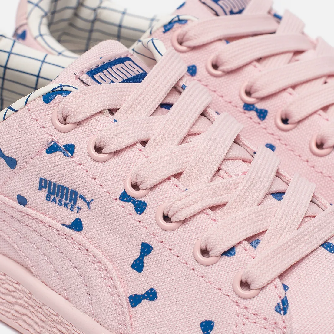 Puma Детские кроссовки x tinycottons Basket Canvas PS