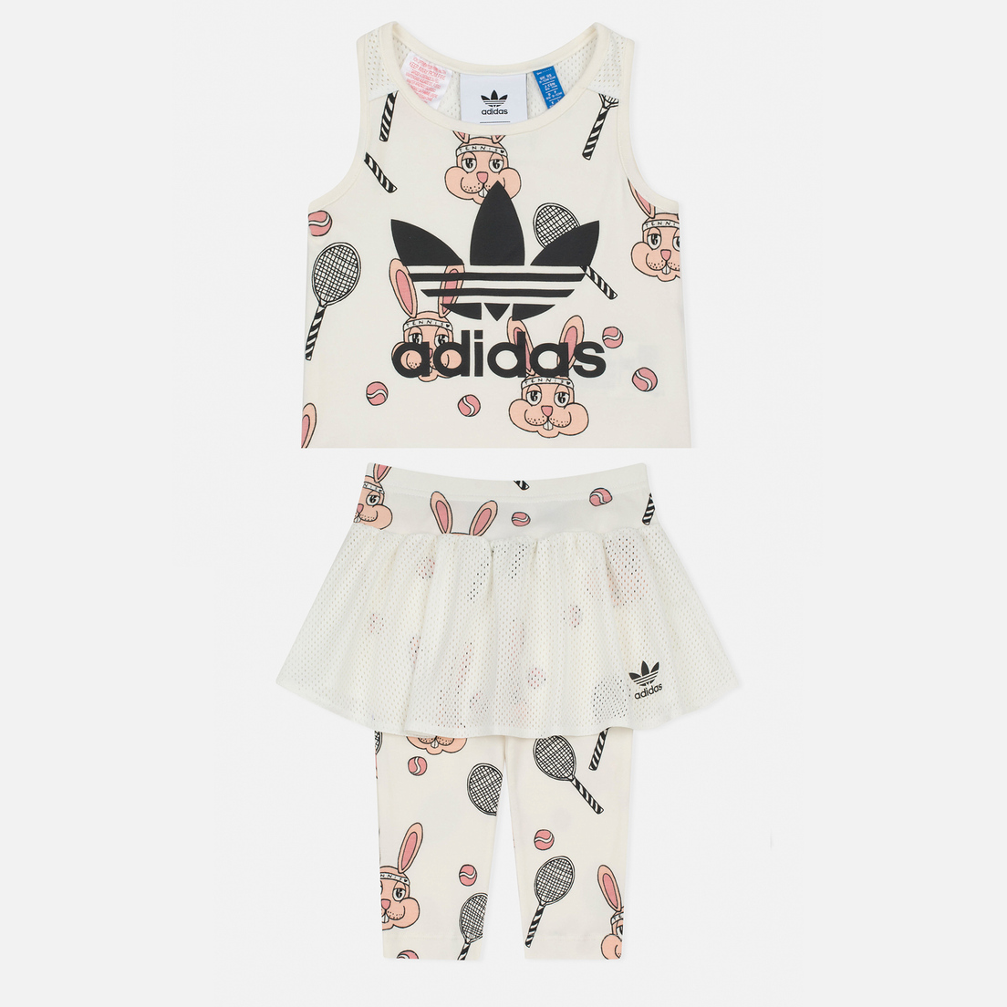 adidas Originals Детский костюм x Mini Rodini Skirt Set