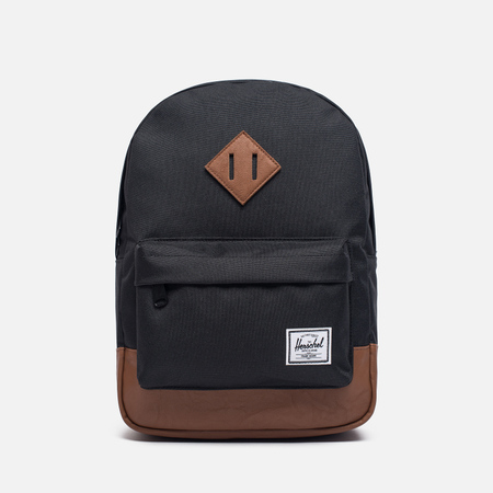 Детский рюкзак Herschel Supply Co. Heritage 9L Black/Tan Synthetic Leather