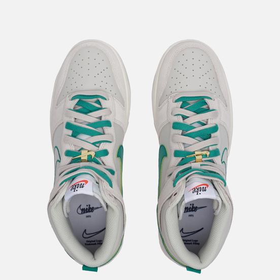 Мужские кроссовки Nike Dunk High SE First Use Light Bone/Green Noise/Light Bone/Sail