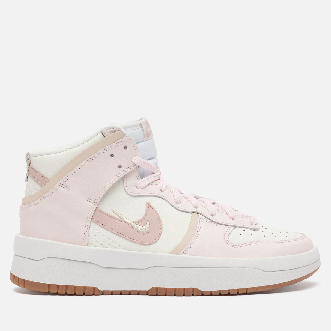 Nike Женские кроссовки Wmns Dunk High Up Rebel Pink Oxford