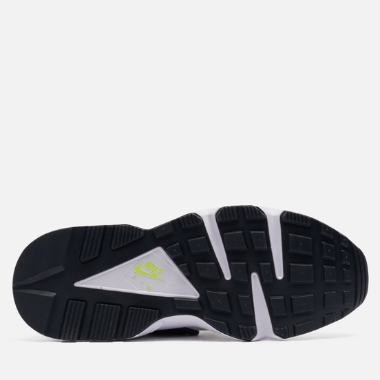 Женские кроссовки Nike Air Huarache White/Neon Yellow/Magenta/Black