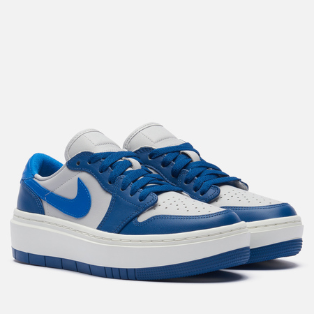 фото Женские кроссовки jordan wmns air jordan 1 elevate low, цвет синий, размер 35.5 eu