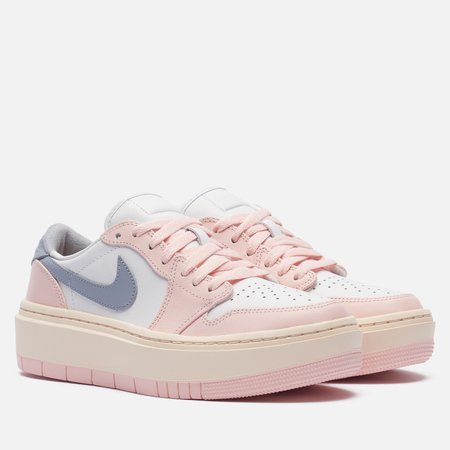 фото Женские кроссовки jordan wmns air jordan 1 elevate low, цвет розовый, размер 35.5 eu