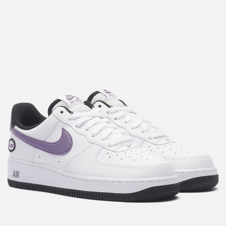 фото Кроссовки nike air force 1 '07 lv8 hoops, цвет белый, размер 38.5 eu