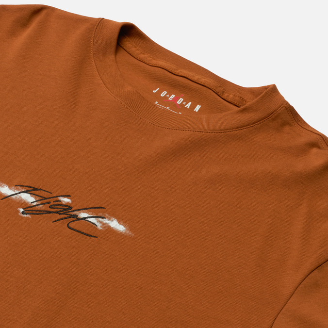 Мужской лонгслив Jordan, цвет оранжевый, размер S DH8962-241 Flight Essentials '85 - фото 2