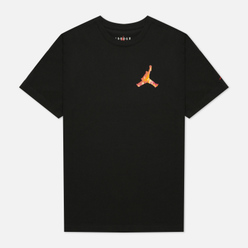 Мужская футболка Jordan Jumpman 3D Crew Black/Light Curry