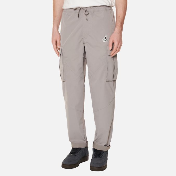 Мужские брюки Jordan, цвет серый, размер L DH9069-016 Essentials Statement Utility - фото 4