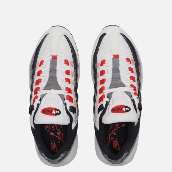 Кроссовки Nike Air Max 95 QS Comet Summit White/Chile Red/Off Noir
