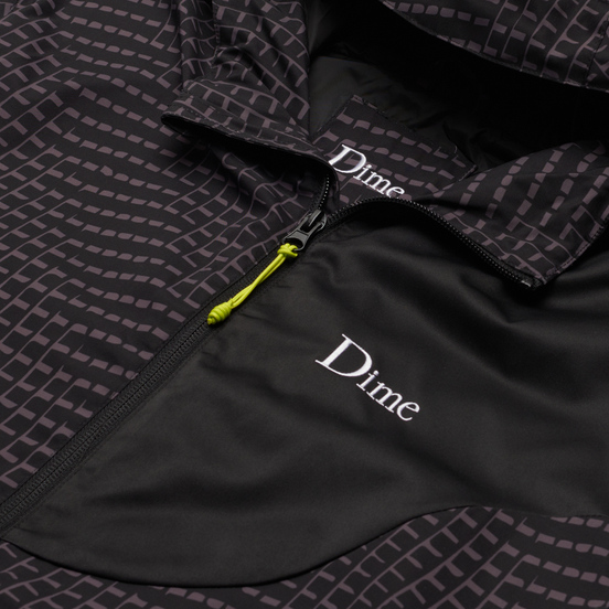 Мужская куртка ветровка Dime Warp Shell Windbreaker Black