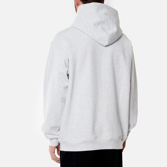 Мужская толстовка Dime Classic Small Logo Hoodie Ash/White