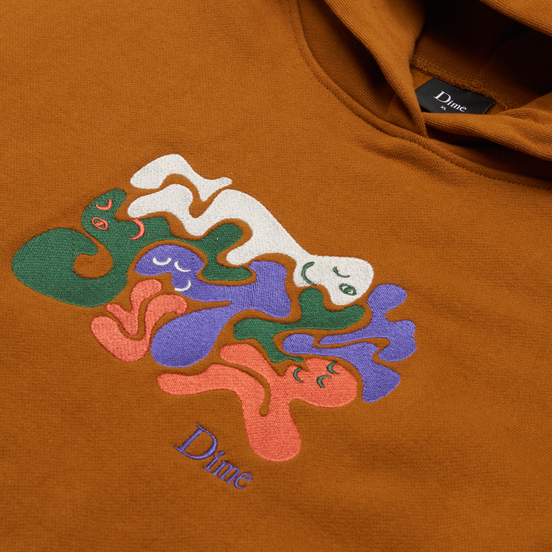 Мужская толстовка Dime Laying Hoodie Coffee