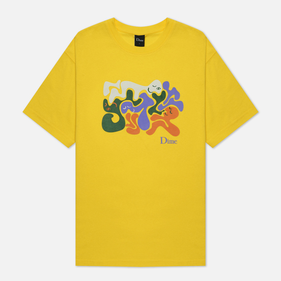 Мужская футболка Dime Laying Yellow