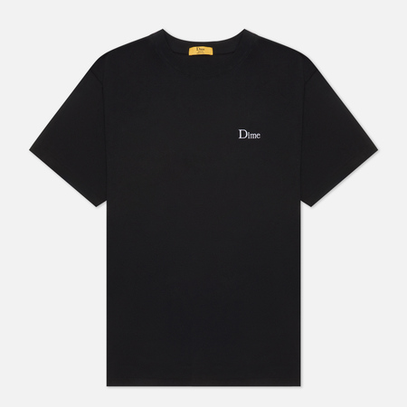Мужская футболка Dime Dime Classic Small Logo, цвет чёрный, размер XL