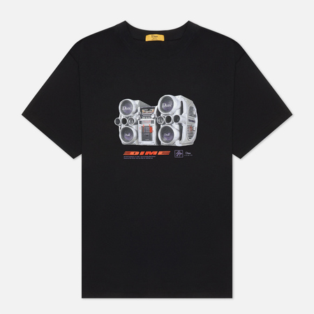 Мужская футболка Dime Trackmaster 9000, цвет чёрный, размер L