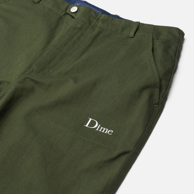 Мужские брюки Dime, цвет оливковый, размер XL DIMEF26-DKOL Dime Classic Chino Regular Fit - фото 2