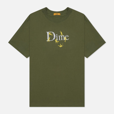 Мужская футболка Dime Dime Classic Summit, цвет оливковый, размер L