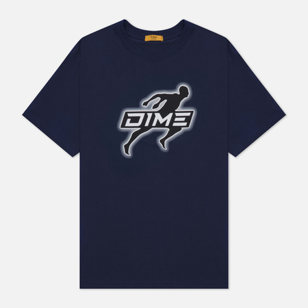 Мужская футболка Dime Speedrun, цвет синий, размер XL
