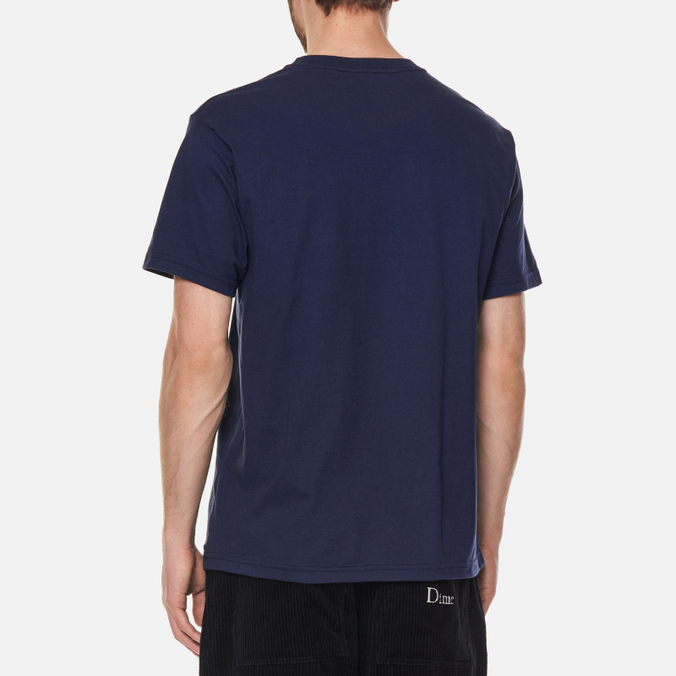 Мужская футболка Dime, цвет синий, размер M DIMEHO17-NVY Speedrun - фото 4