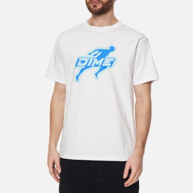 Мужская футболка Dime, цвет белый, размер M DIMEHO17-WHT Speedrun - фото 3