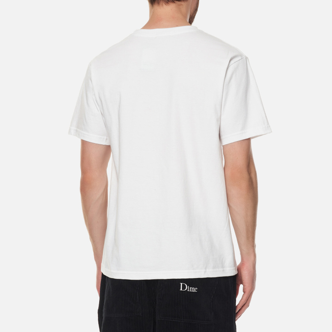 Мужская футболка Dime, цвет белый, размер M DIMEHO17-WHT Speedrun - фото 4