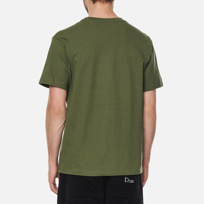 Мужская футболка Dime, цвет оливковый, размер L DIMEHO18-EUC Garcons - фото 4