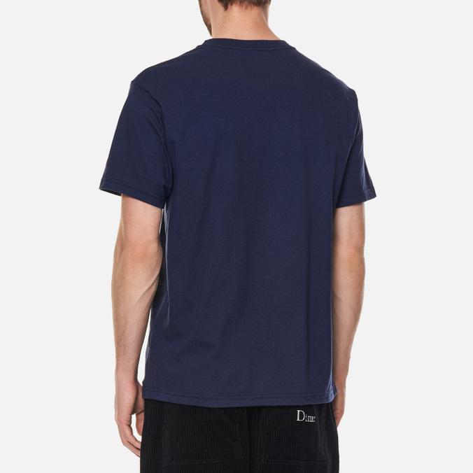 Мужская футболка Dime, цвет синий, размер S DIMEHO18-NVY Garcons - фото 4