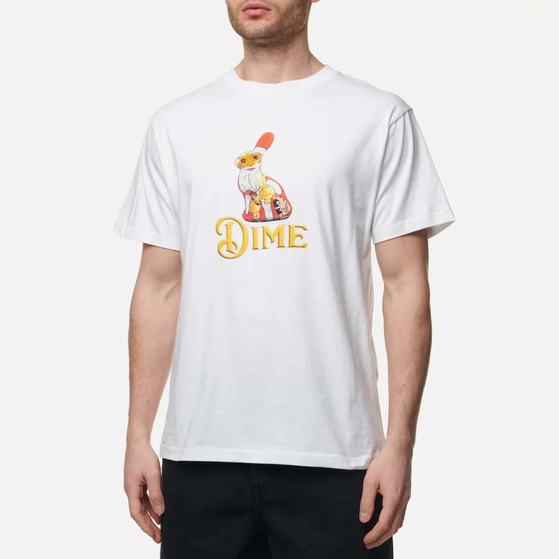 Dime Мужская футболка Santa Bunny