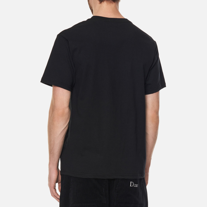 Мужская футболка Dime, цвет чёрный, размер S DIMEHO24-BLK Sil - фото 4