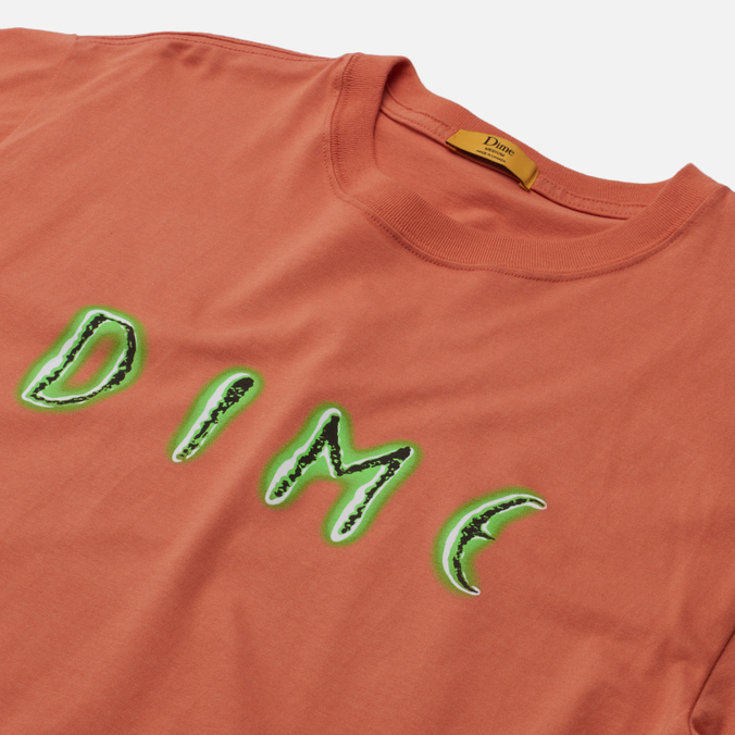 Мужская футболка Dime, цвет оранжевый, размер L DIMEHO24-COR Sil - фото 2